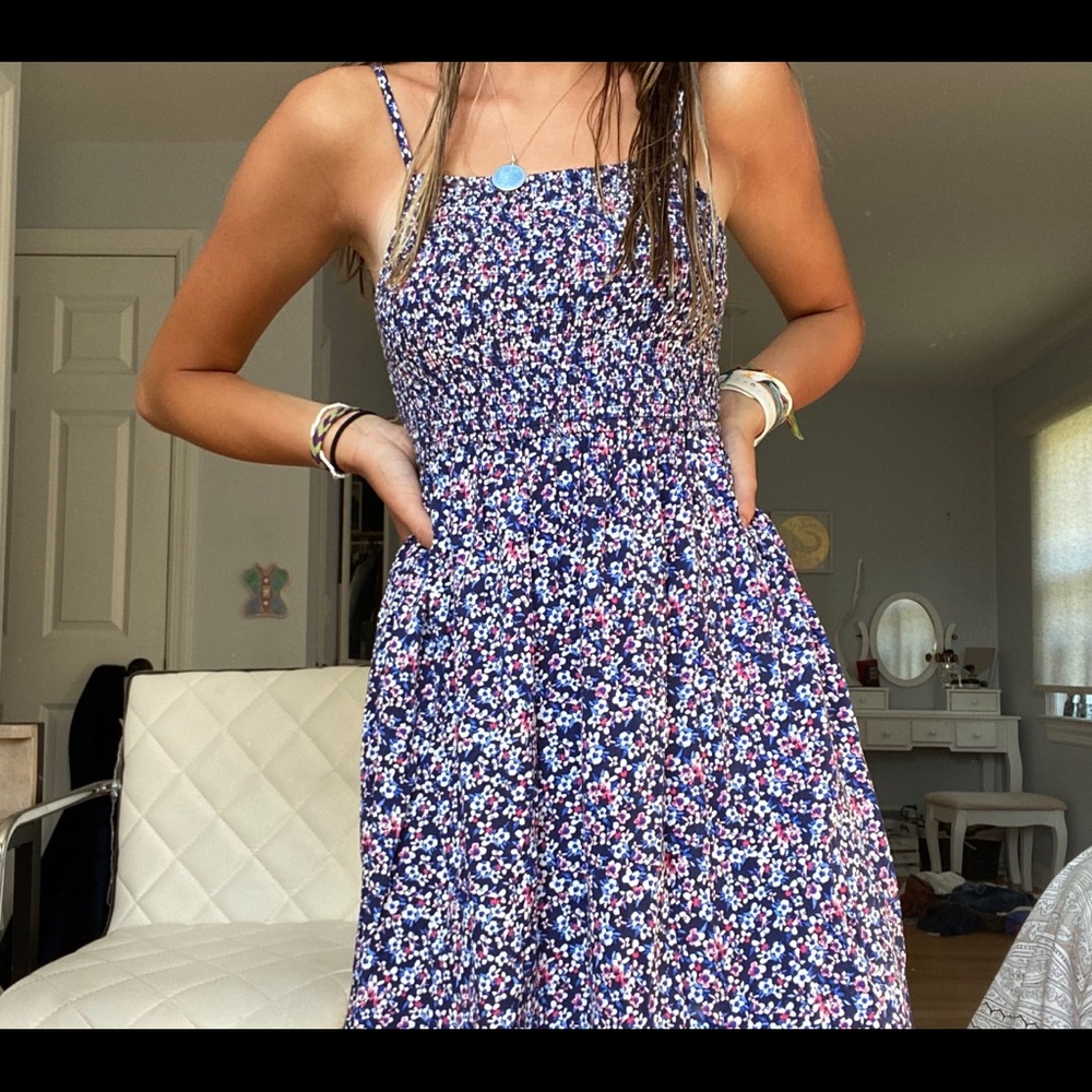 Floral mini dress!!